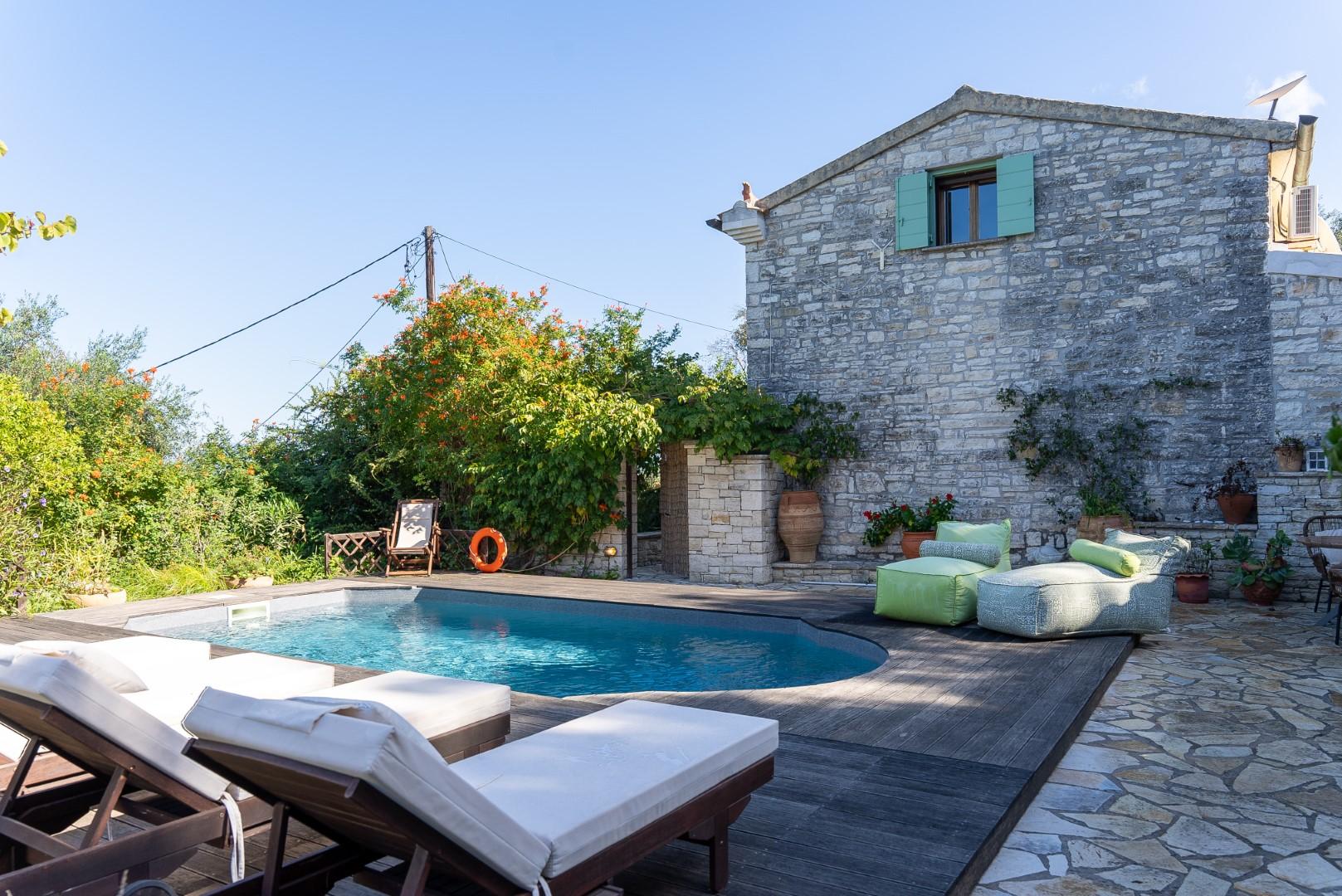 2 - house for sale in loggos (paxos) ionian islands greece