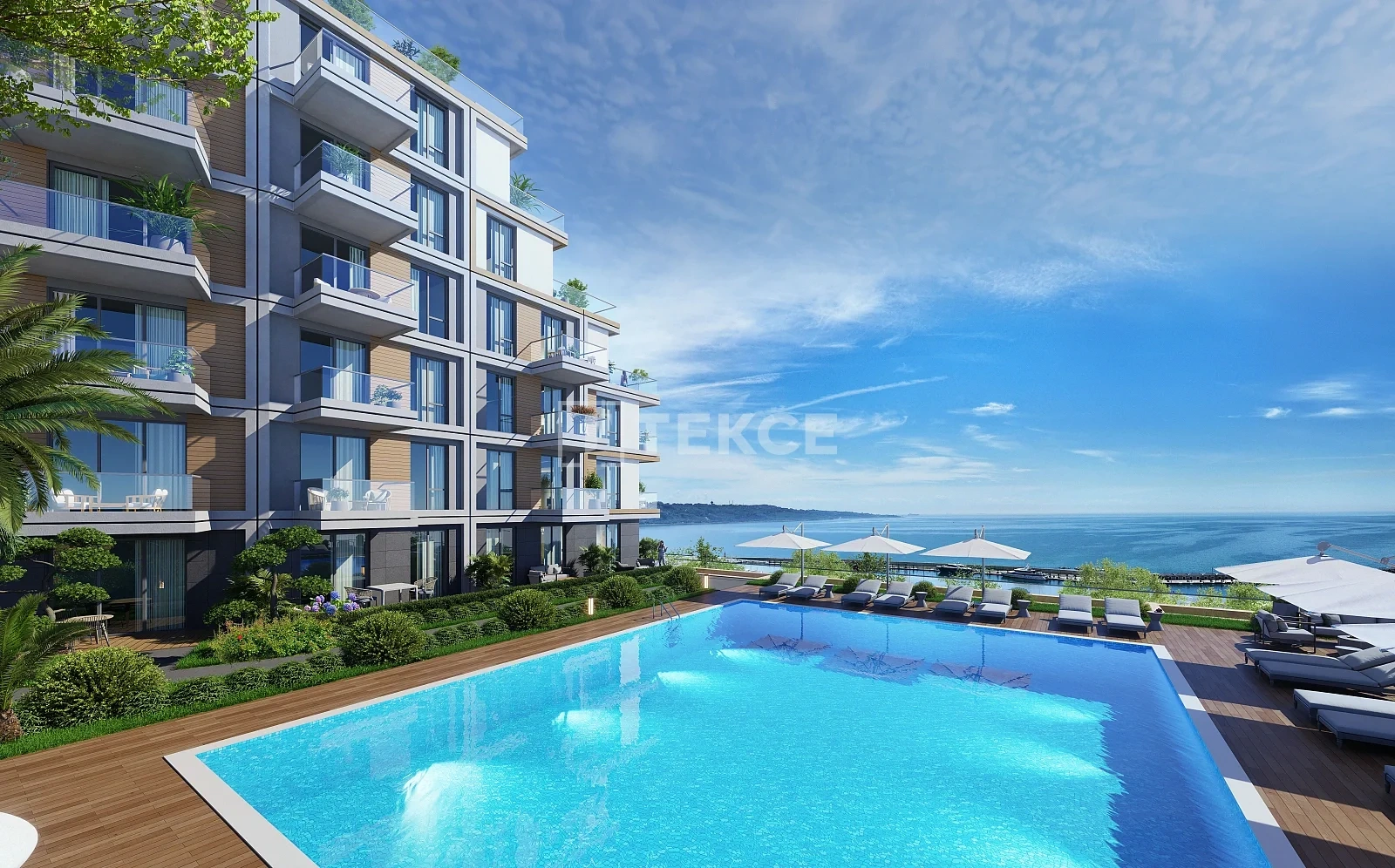 1 - vente appartement vue mer büyükçekmece istanbul turquie