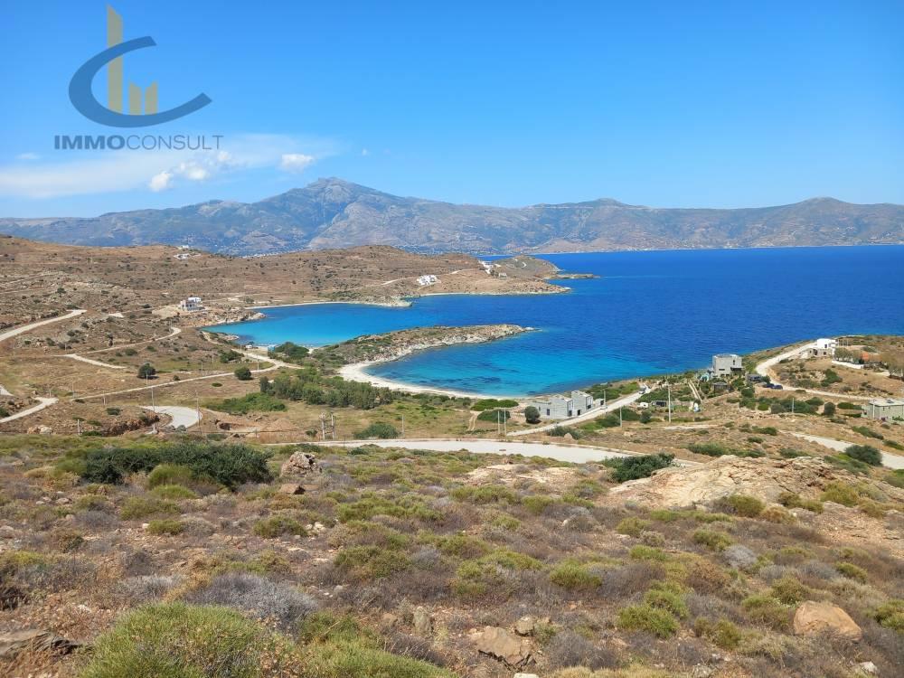 2 - vente terrain vue mer kárystos grèce centrale grèce