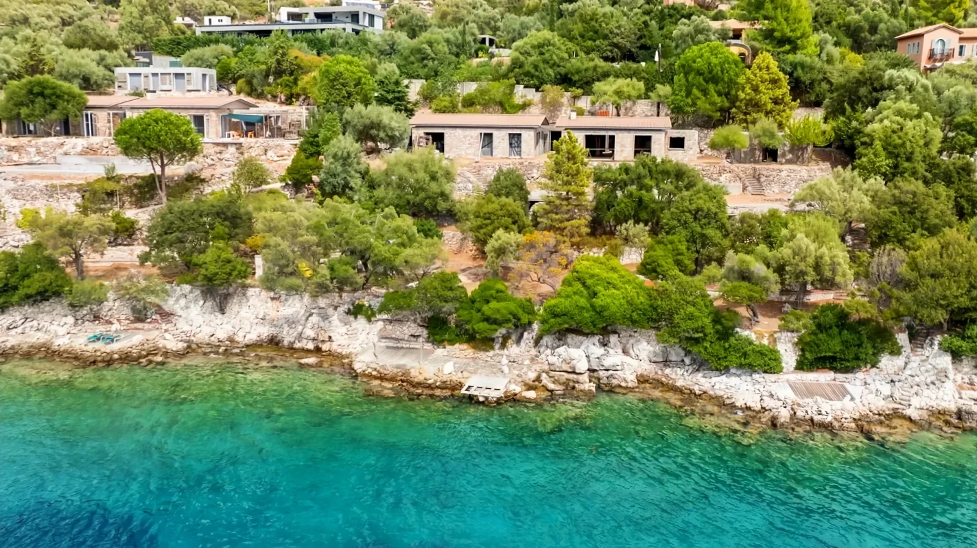 2 - vente propriété pieds dans l'eau lefkada îles ioniennes grèce