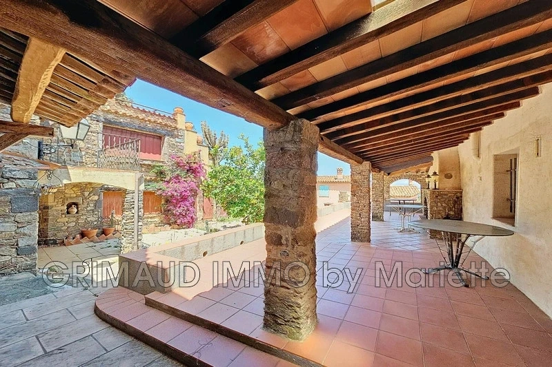 1 - vente maison vue mer grimaud var france