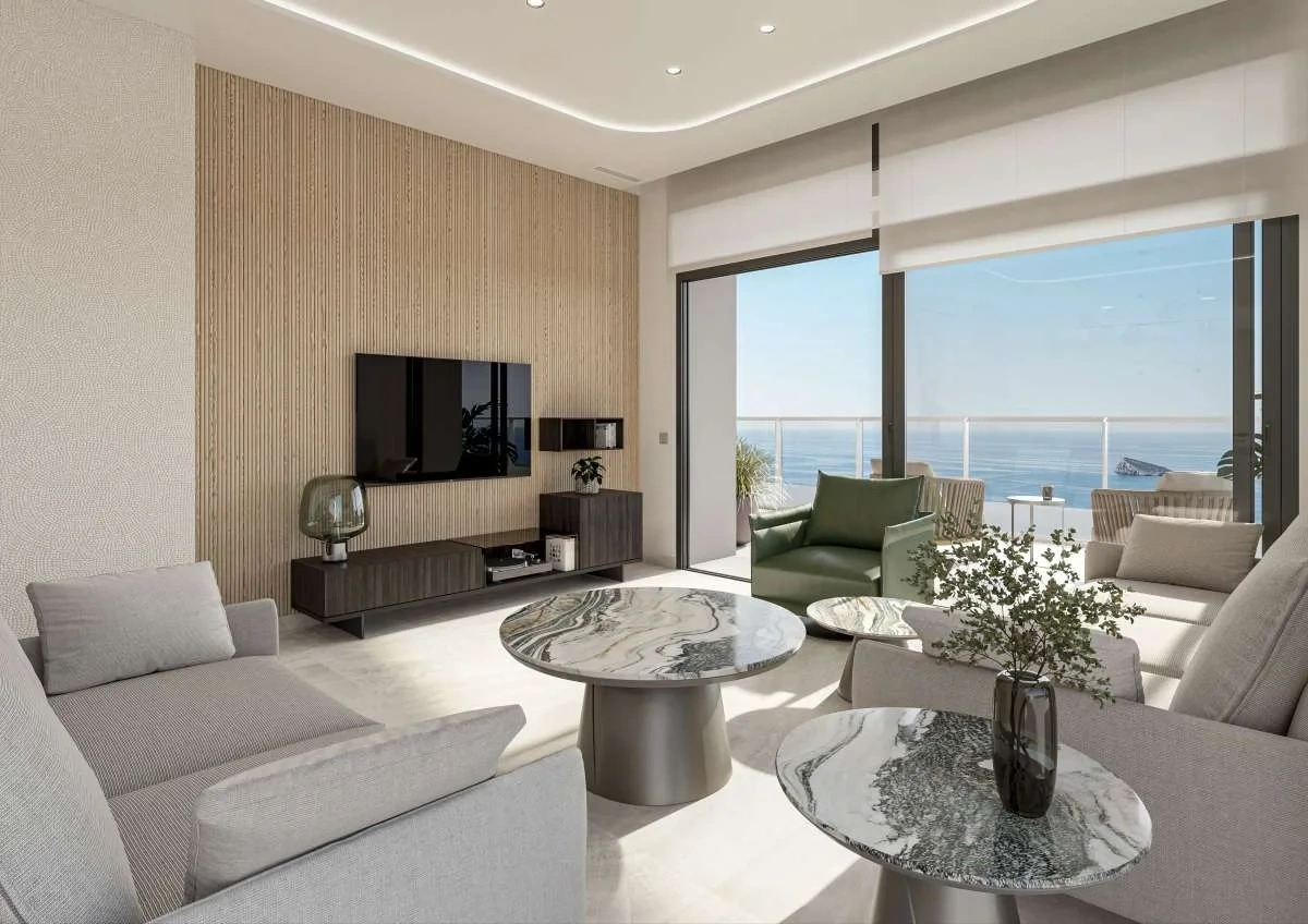 2 - продажа квартира вид моря бенидорм - costa blanca валенсия испания