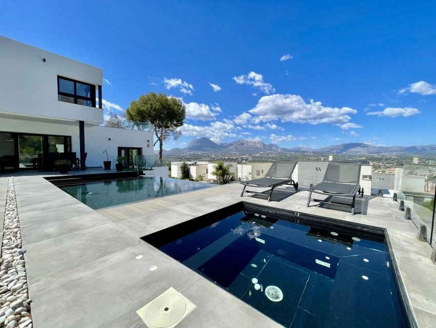 1 - vente villa vue mer alfaz del pi communauté valencienne espagne