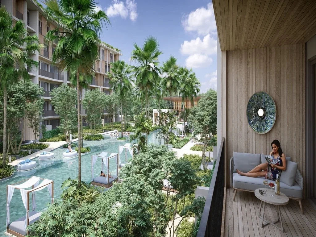 1 - verkoop appartement aan het water choeng thale phuket thailand