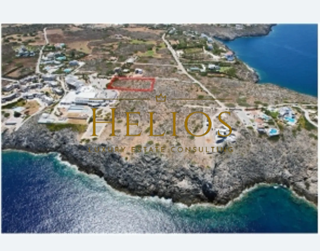 1 - venda terreno vista de mar stavros creta grécia