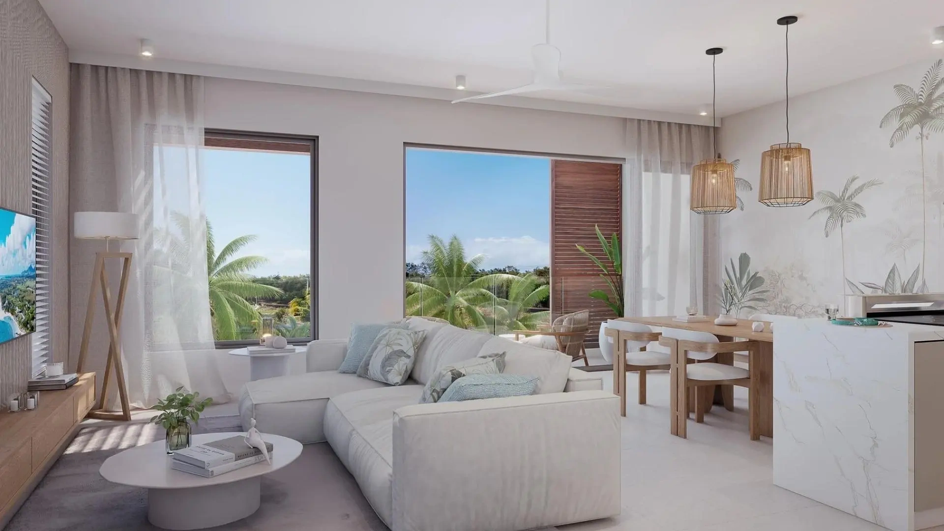 2 - продажа квартира belle mare флак маврикий