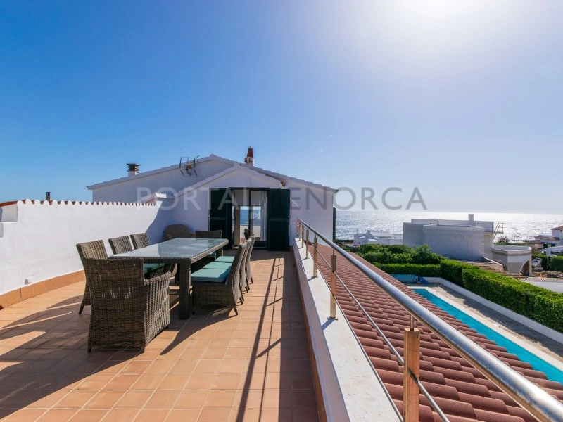 1 - vente maison vue mer s'algar minorque - baléares espagne