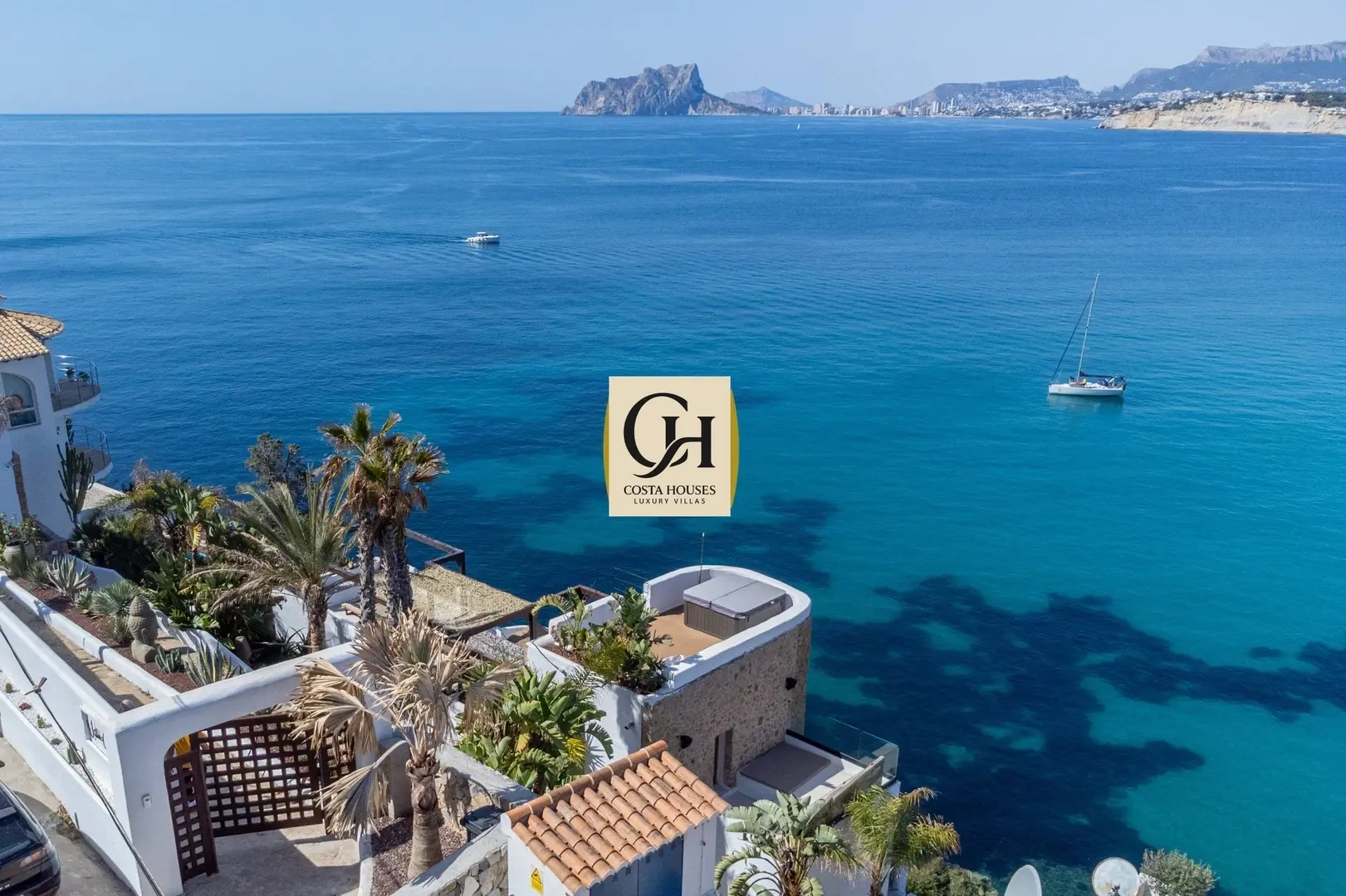 1 - vente maison pieds dans l'eau moraira - costa blanca communauté valencienne espagne