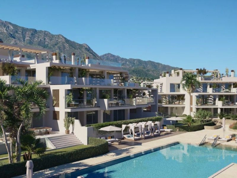 1 - verkoop appartement uitzicht op zee marbella - costa del sol andalusië spanje