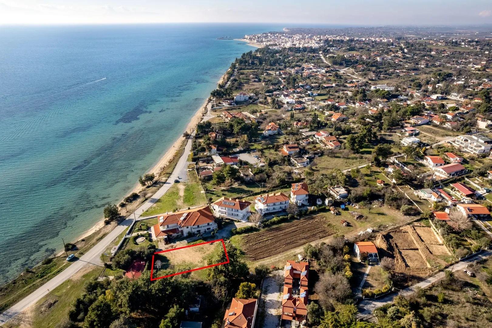 2 - venda terreno vista de mar calcídica macedónia central grécia
