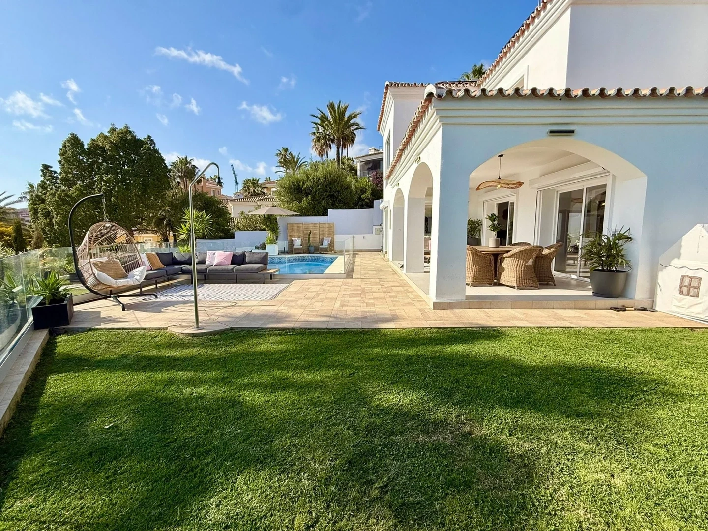 Haus meerblick mit Pool