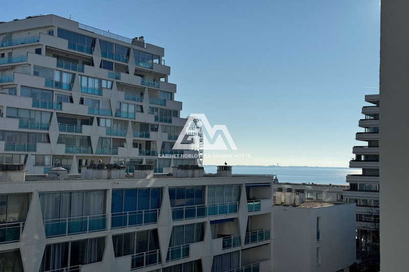 1 - vente appartement vue mer la grande-motte hérault france
