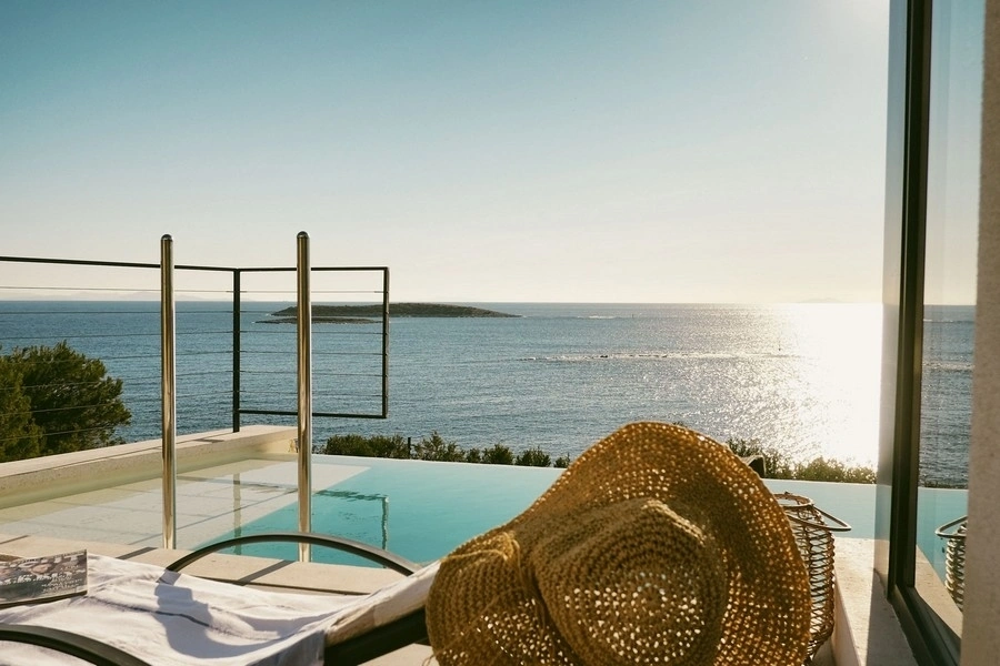 1 - vente villa vue mer vis split-dalmatie croatie