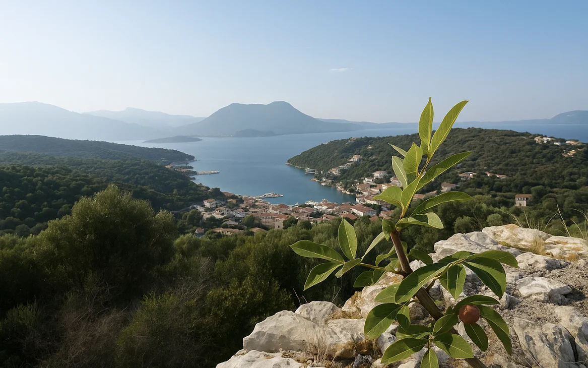 1 - vendita terreno vista mare nisída meganísi isole ioniche grecia