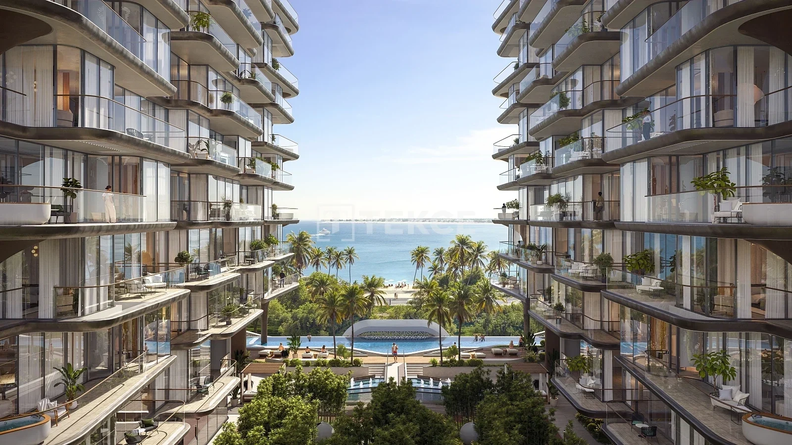2 - vente appartement pieds dans l'eau dubai dubai émirats arabes unis