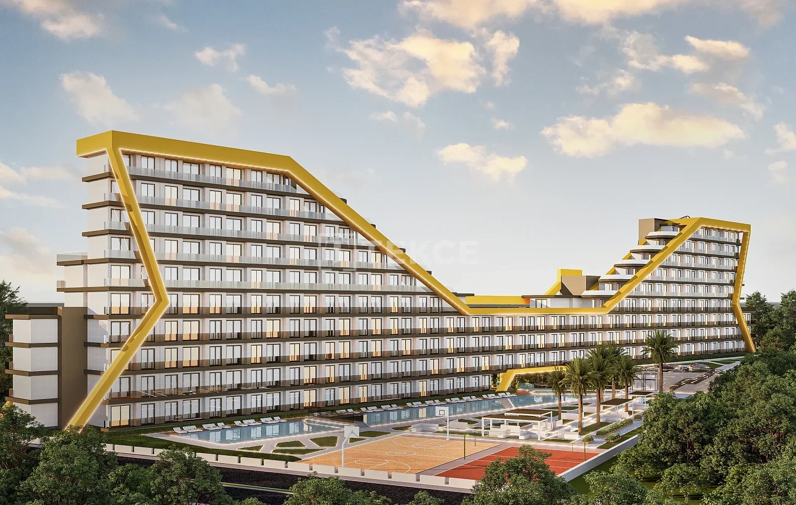 1 - apartment for sale in aksu antalya turkey