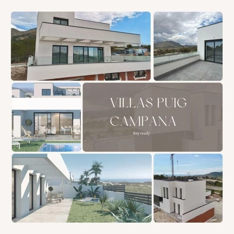 1 - verkauf haus meerblick finestrat - costa blanca valencia spanien