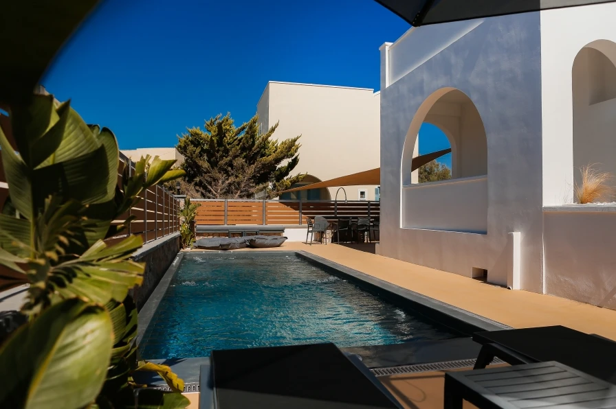 2 - vente maison plage à pied santorin - cyclades egée méridionale grèce