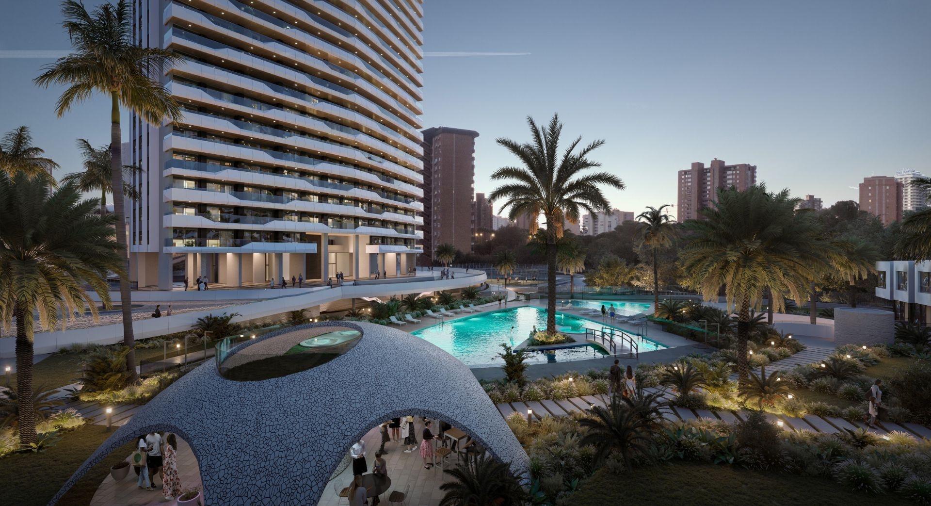 1 - sea view apartment for sale in benidorm - costa blanca valencian community spain