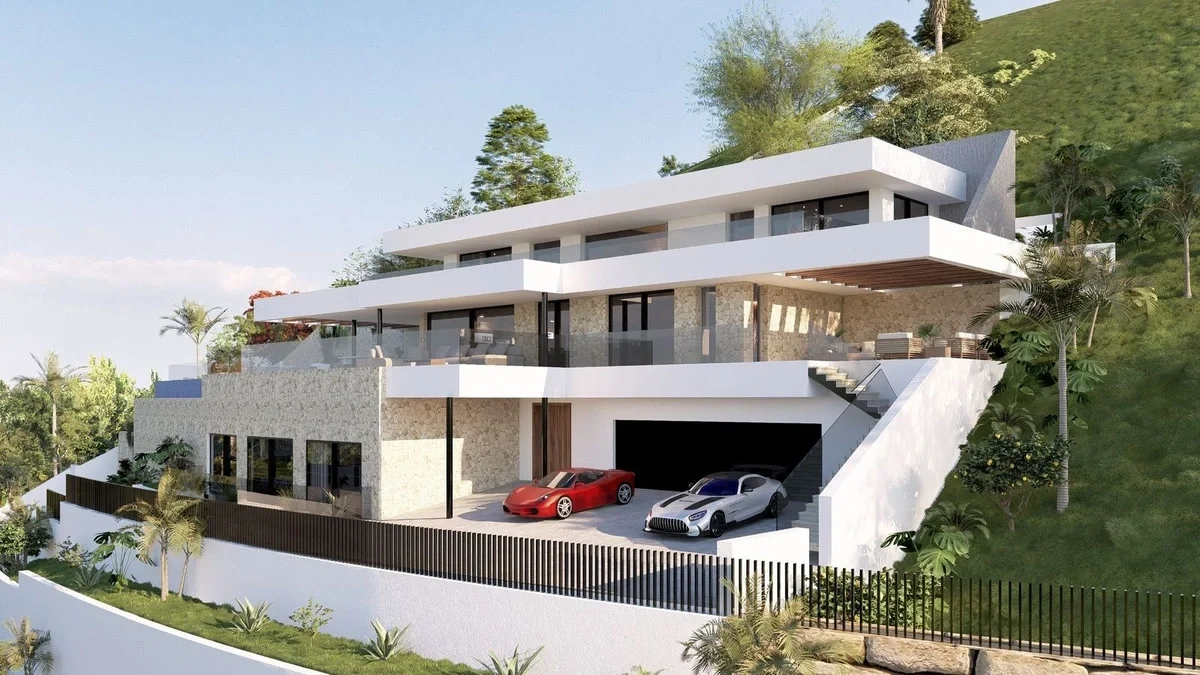 1 - venta terreno vista al mar benahavis - costa del sol andalucía españa