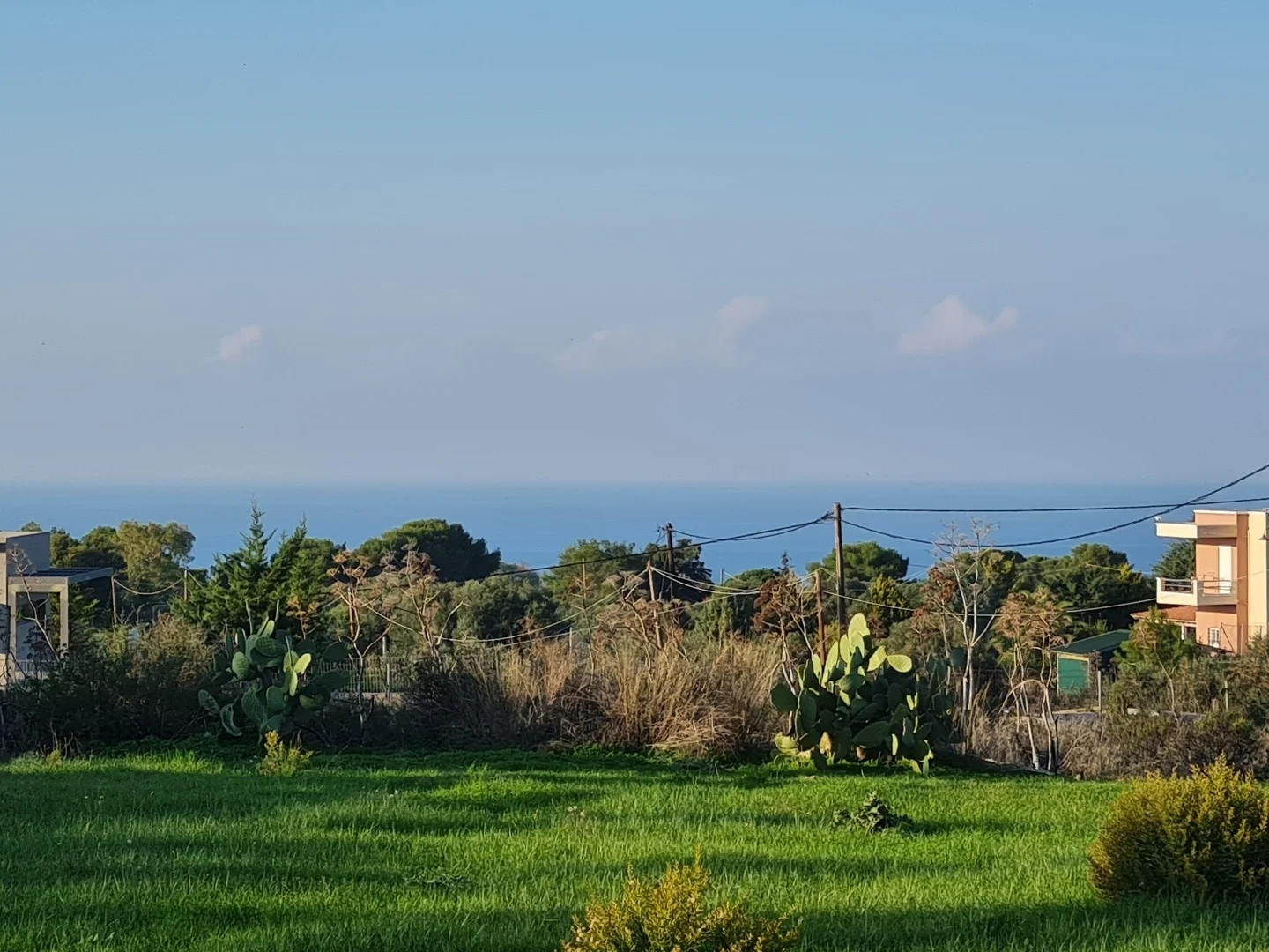 1 - sea view plot of land for sale in akrotiri crete greece