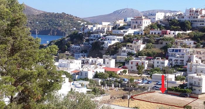 1 - продажа территория вид моря leros южные эгейские острова греция