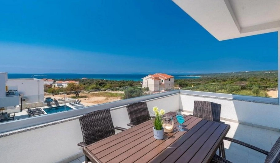 1 - sea view apartment for sale in novalja lika-senj croatia