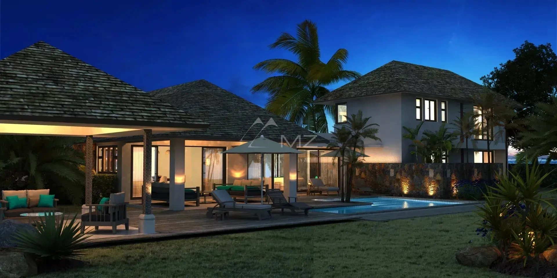 Maison avec piscine