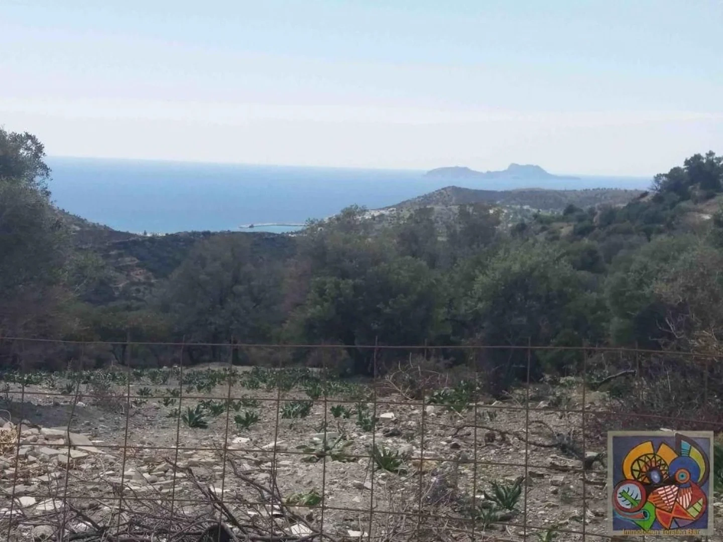 1 - vente terrain agia galini crète grèce