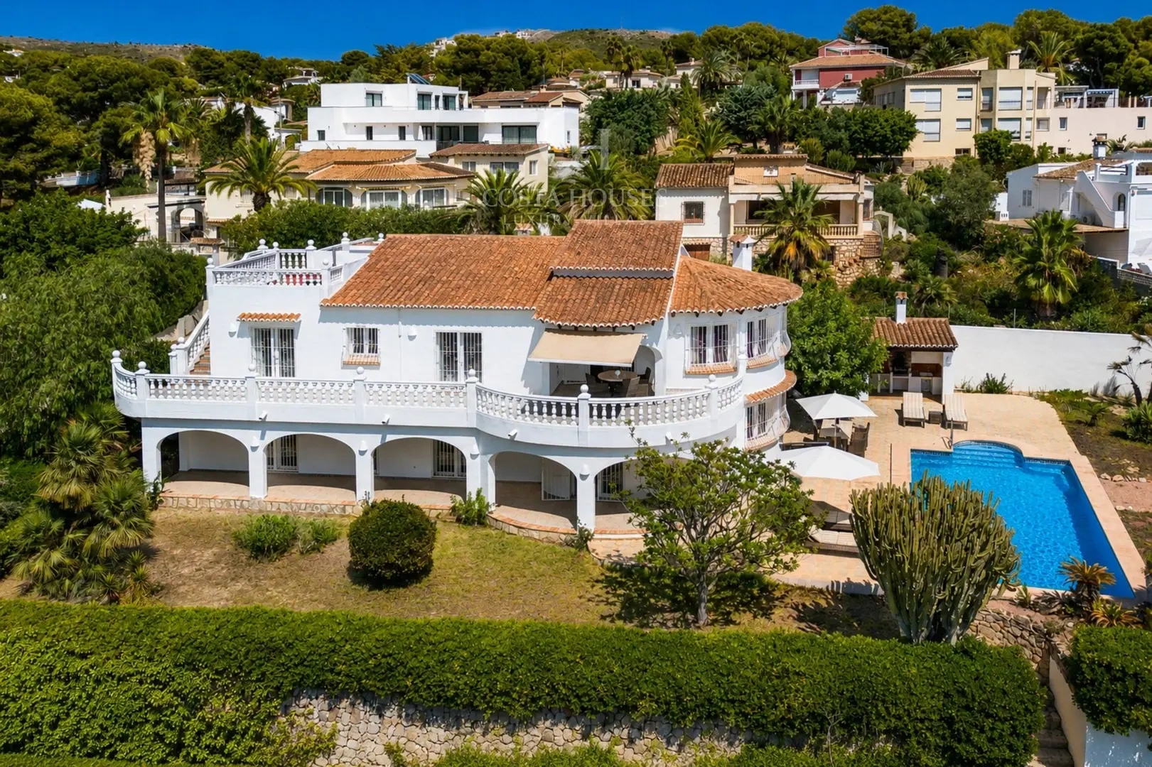 2 - verkoop huis uitzicht op zee moraira - costa blanca valencian community spanje