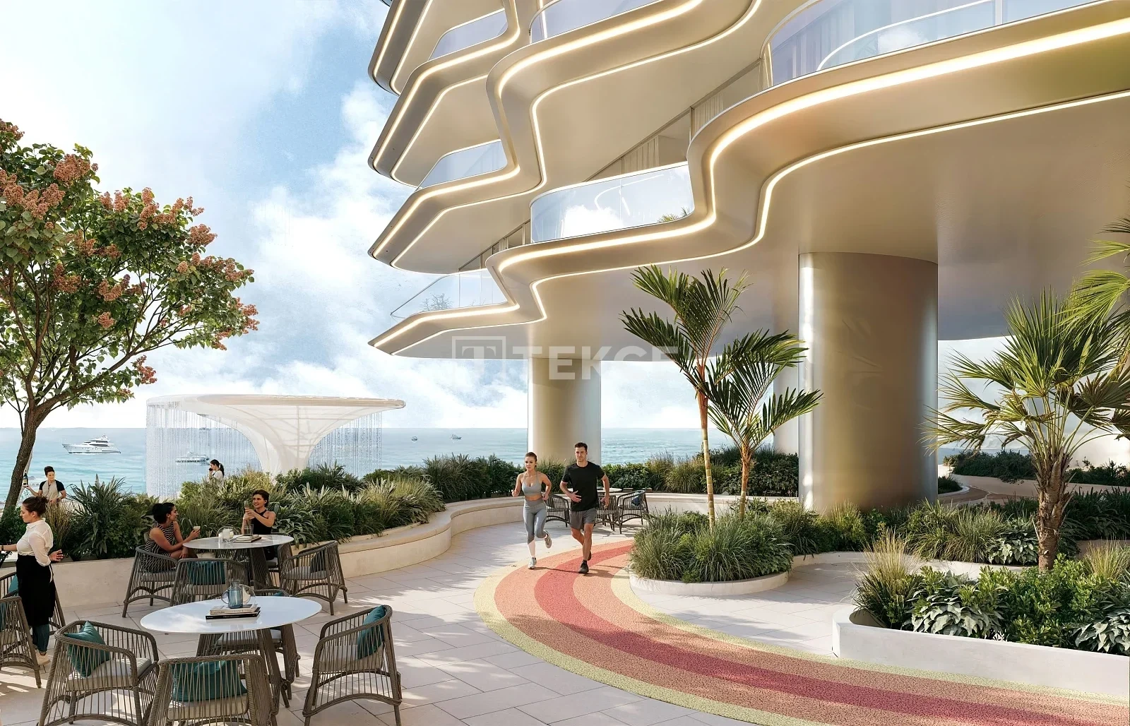 2 - venda apartamento vista de mar dubai dubai emirados árabes unidos