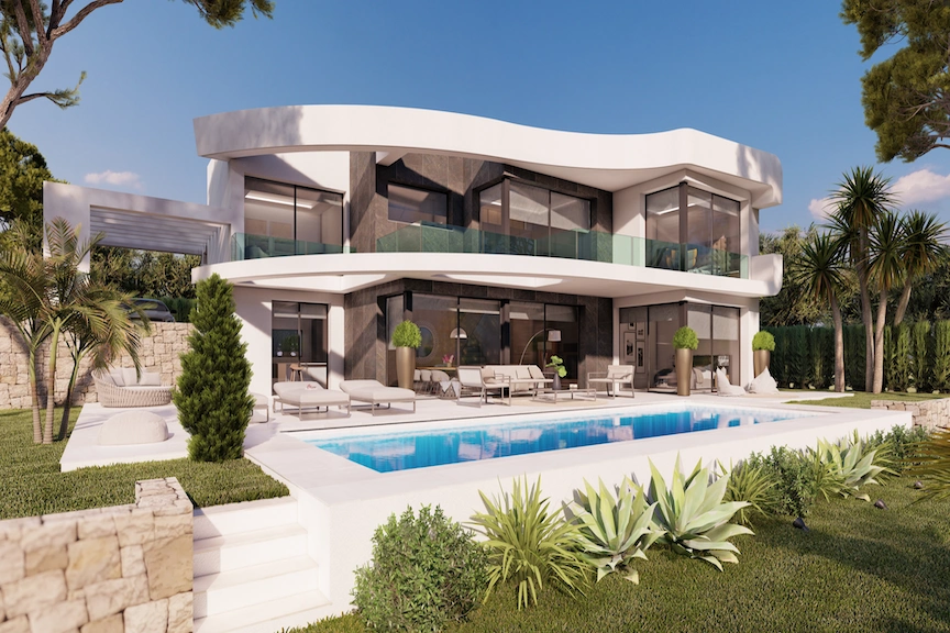 1 - vente villa vue mer calpe - costa blanca communauté valencienne espagne