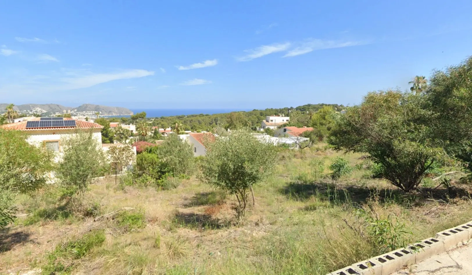 1 - plot of land for sale in moraira - costa blanca valencian community spain