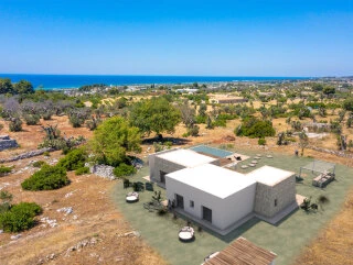 2 - venta construcción nueva vista al mar salve apulia italia