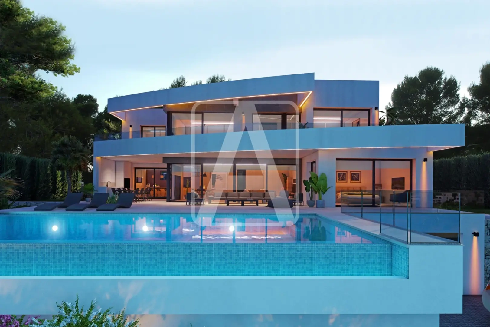 1 - vendita casa vista mare moraira - costa blanca comunità valenciana spagna