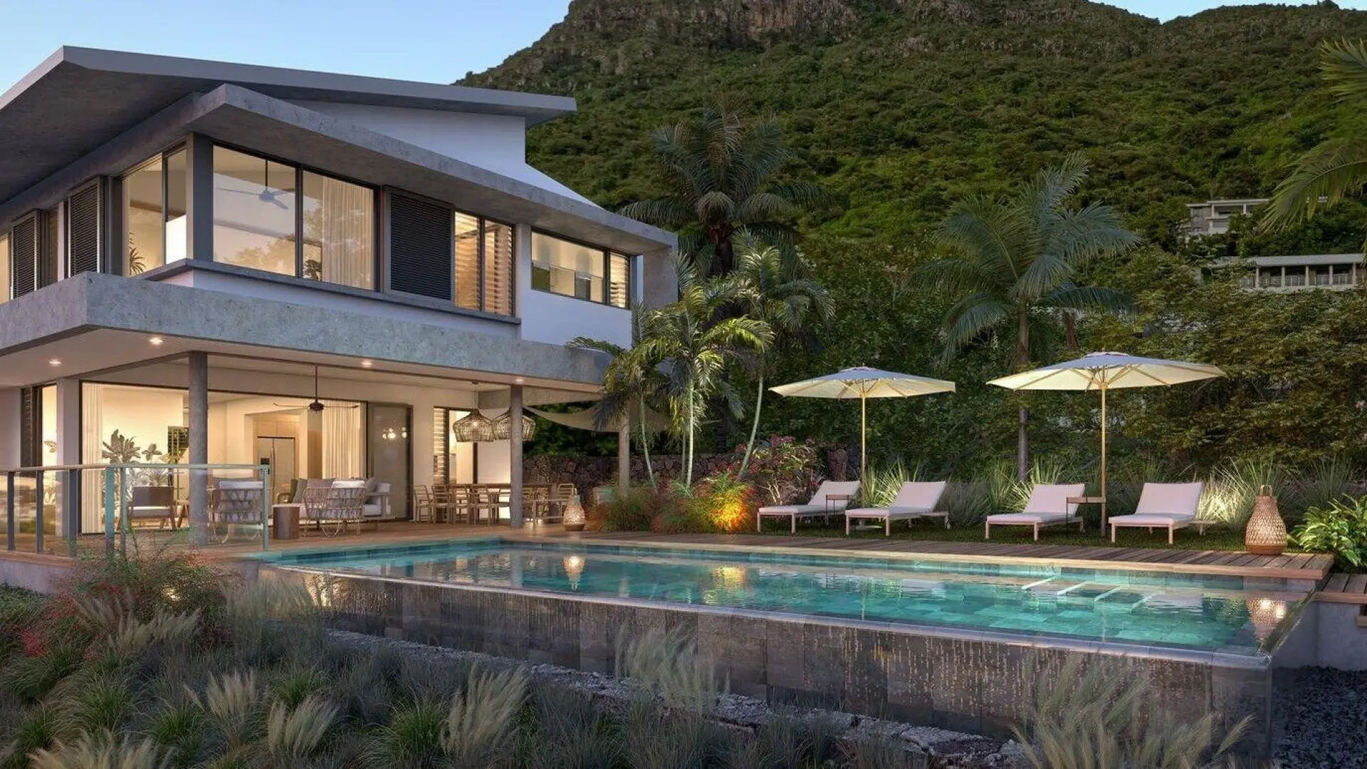 2 - venta villa vista al mar black river rivière noire mauricio