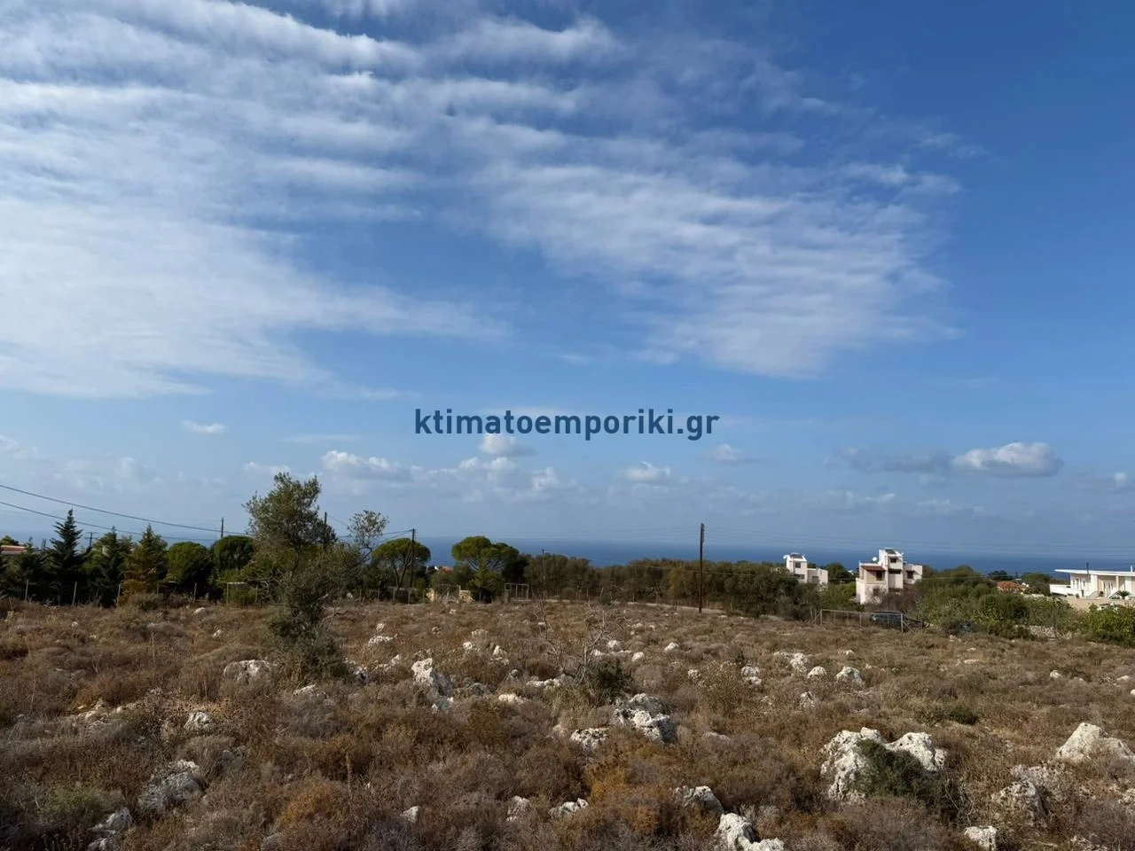 1 - venda terreno vista de mar chania creta grécia