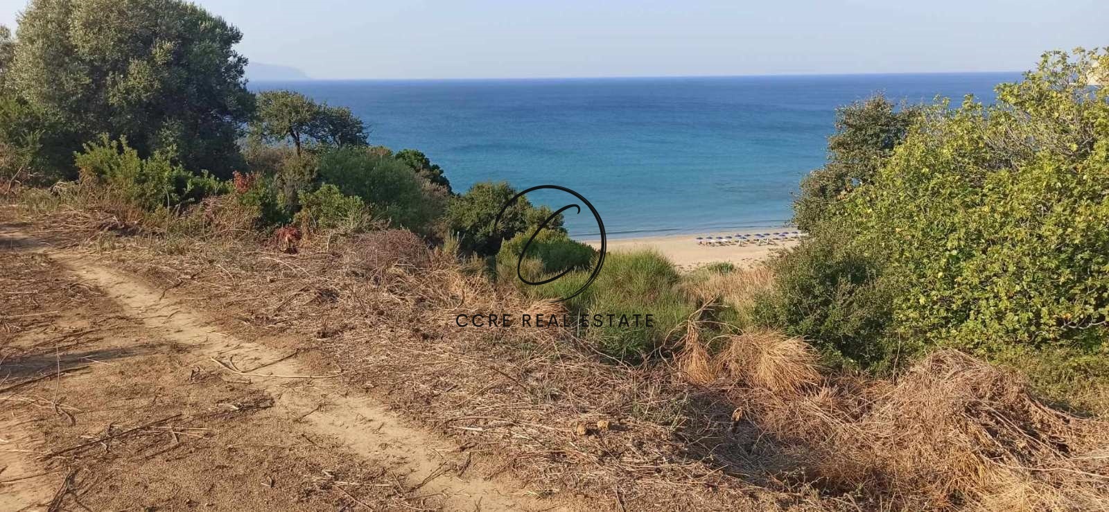 1 - vente terrain vue mer argostólion îles ioniennes grèce