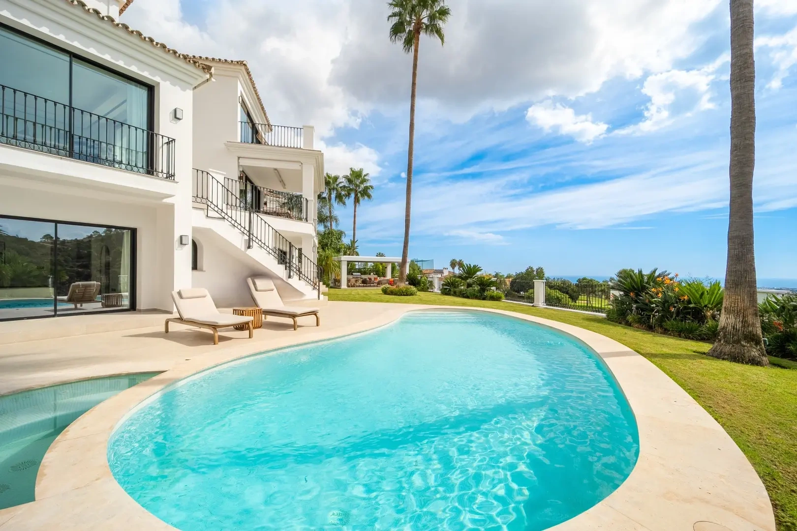 2 - vendita villa vista mare benahavis - costa del sol andalusia spagna