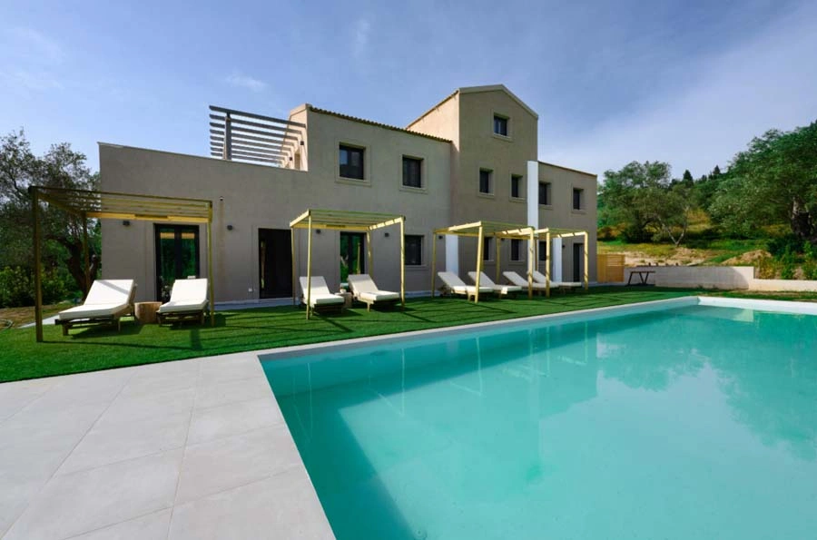 1 - vente villa corfu îles ioniennes grèce
