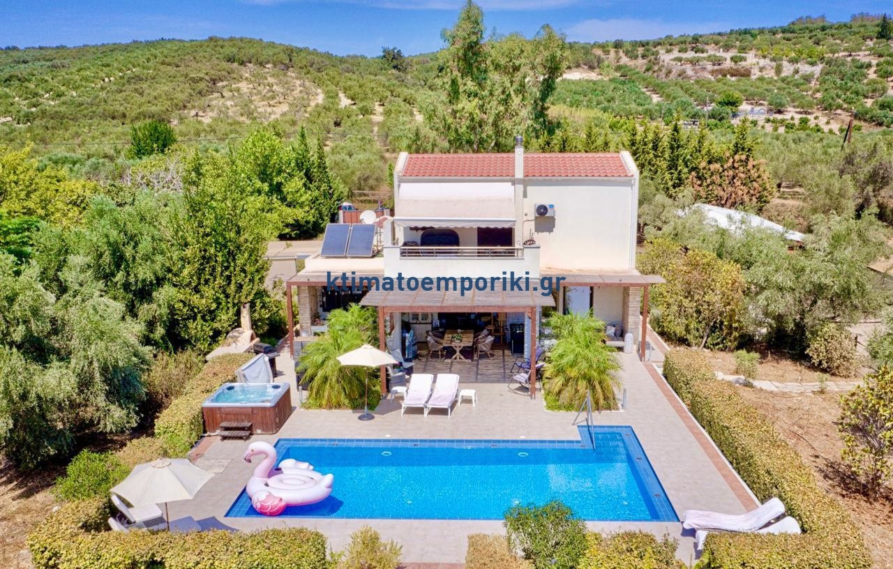 2 - vente maison plage à pied arménoi crète grèce