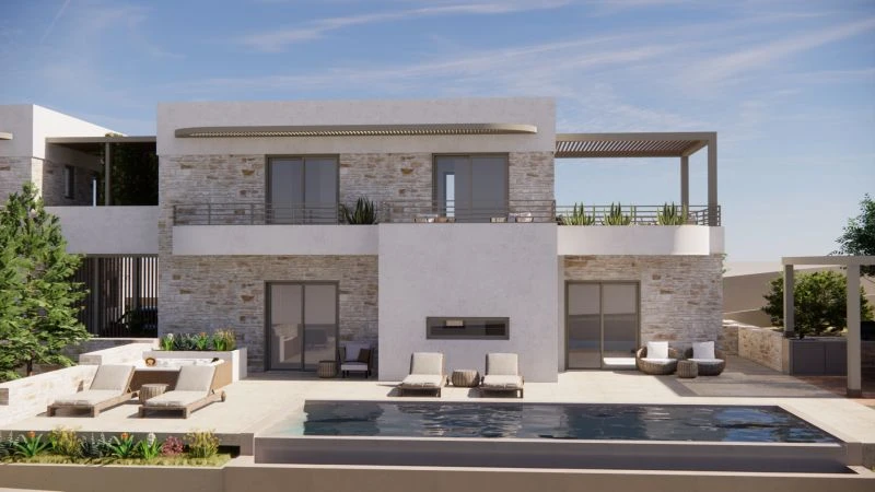 2 - vente immobilier neuf vue mer réthymnon crète grèce