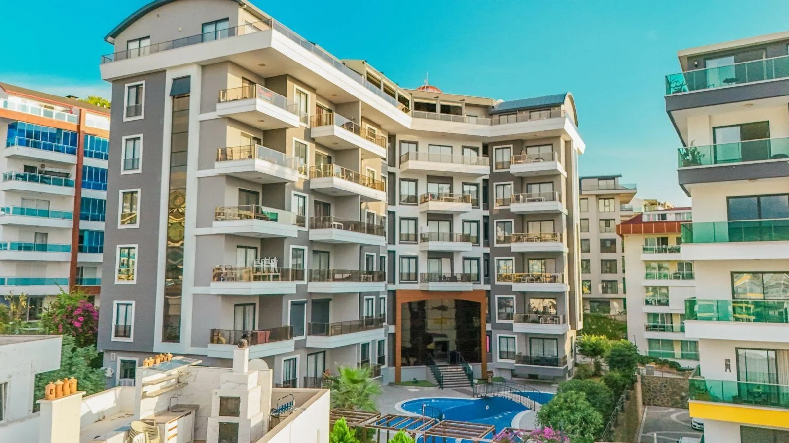 2 - продажа квартира вид моря alanya antalya турция