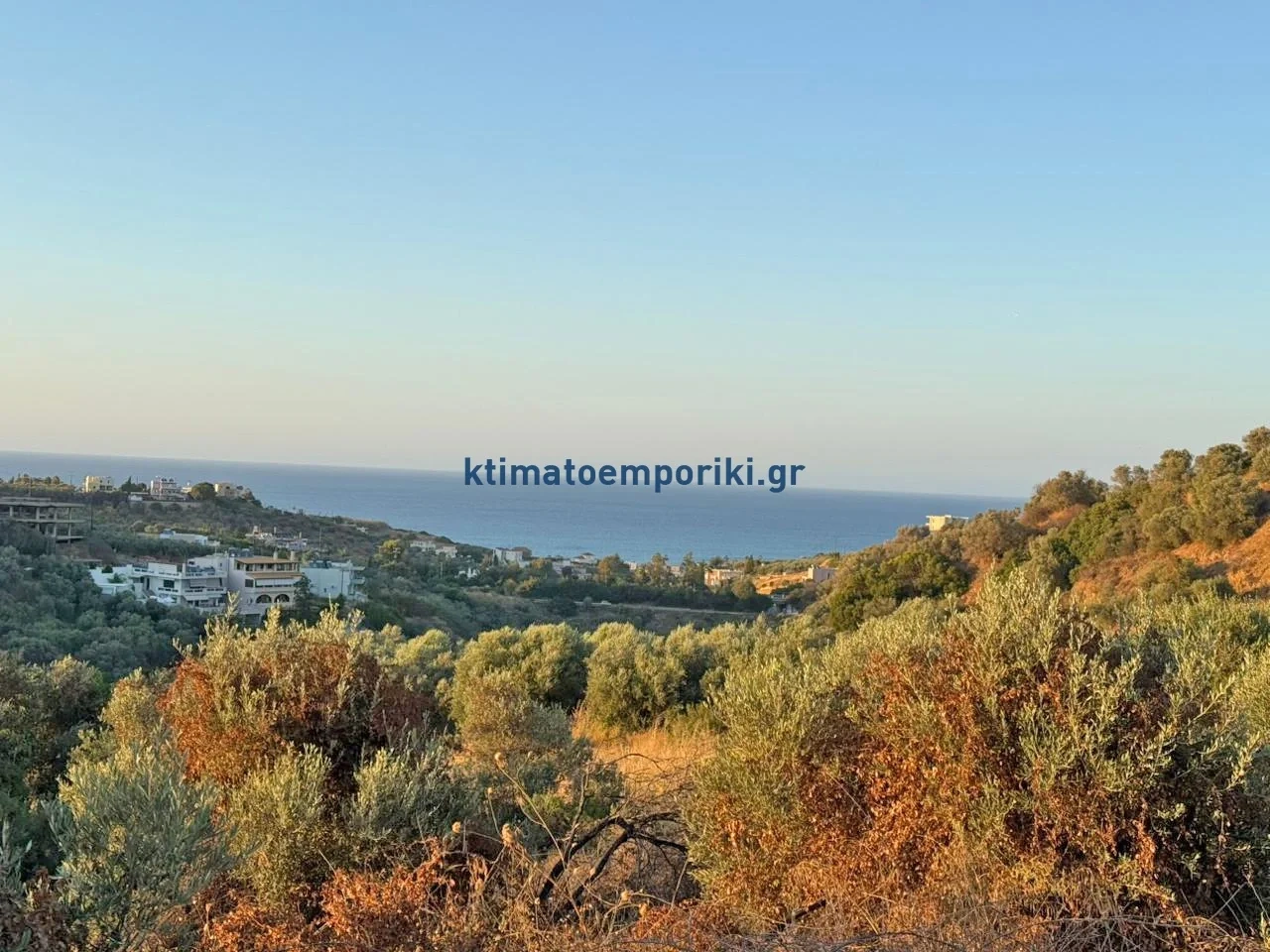 1 - verkauf grundstück meerblick stalós kreta griechenland