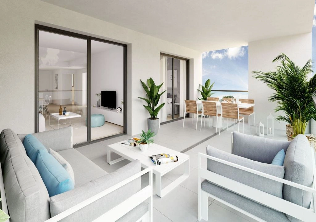 2 - продажа квартира вид моря mijas андалусия испания
