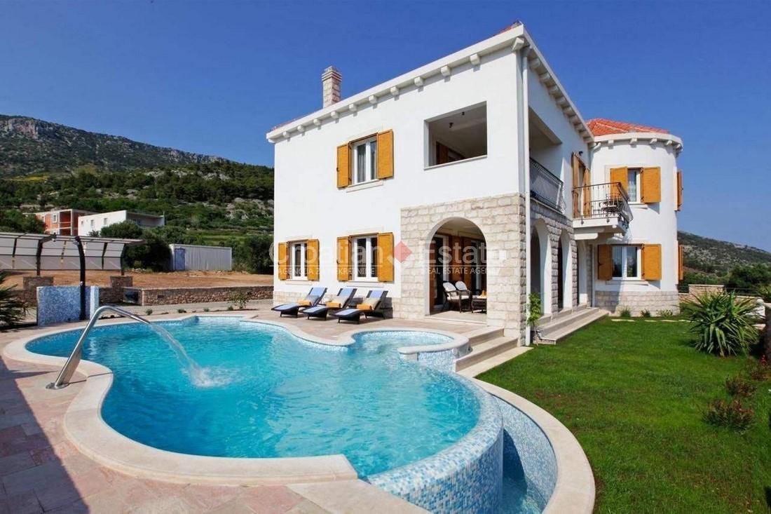 1 - verkauf haus meerblick brač split-dalmatien kroatien