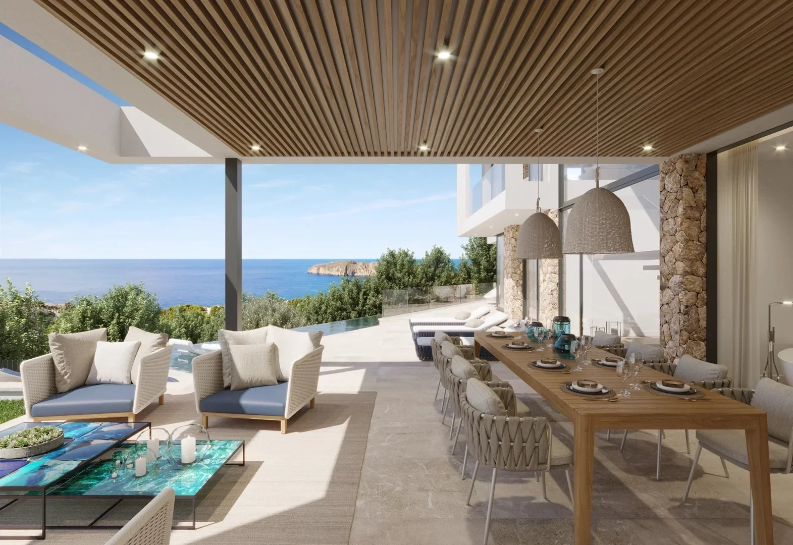 1 - venda casa vista de mar santa ponça maiorca - ilhas baleares espanha