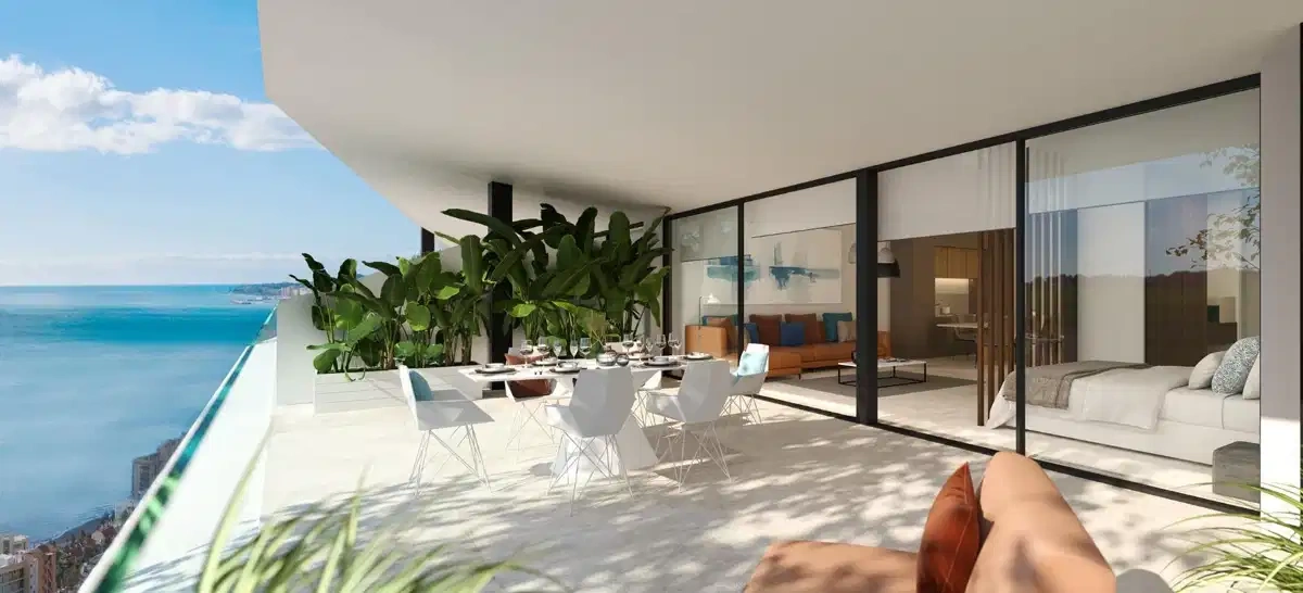 1 - verkoop appartement uitzicht op zee fuengirola - costa del sol andalusië spanje