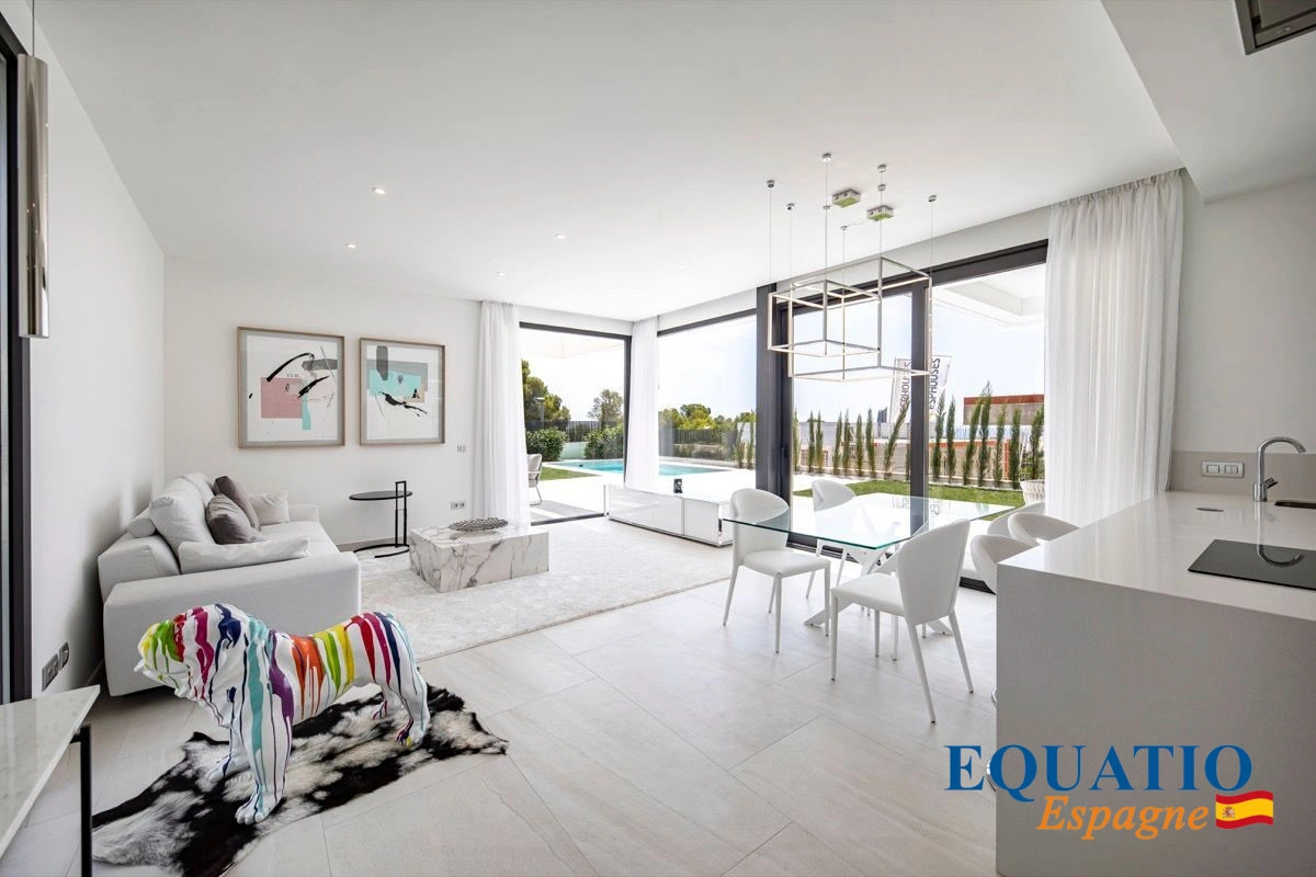 2 - verkoop huis uitzicht op zee finestrat - costa blanca valencian community spanje