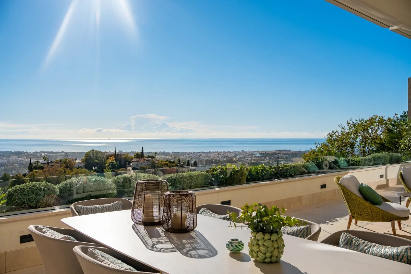 1 - venda apartamento vista de mar benahavis - costa del sol andaluzia espanha